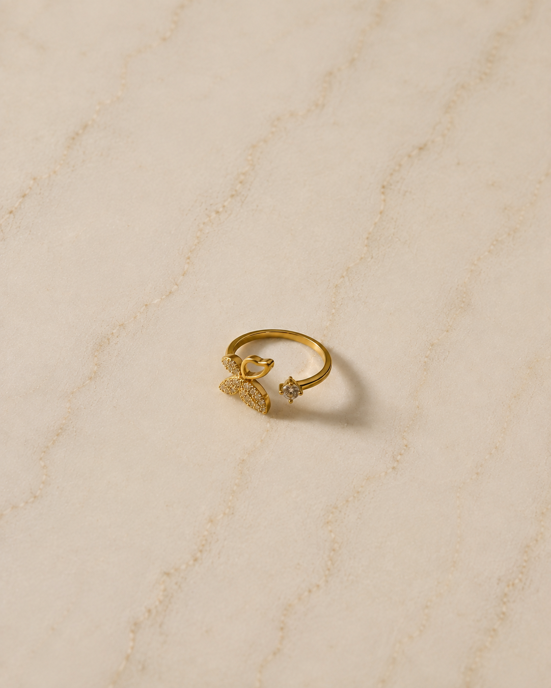 Butterfly Bypass Adjustable Ring