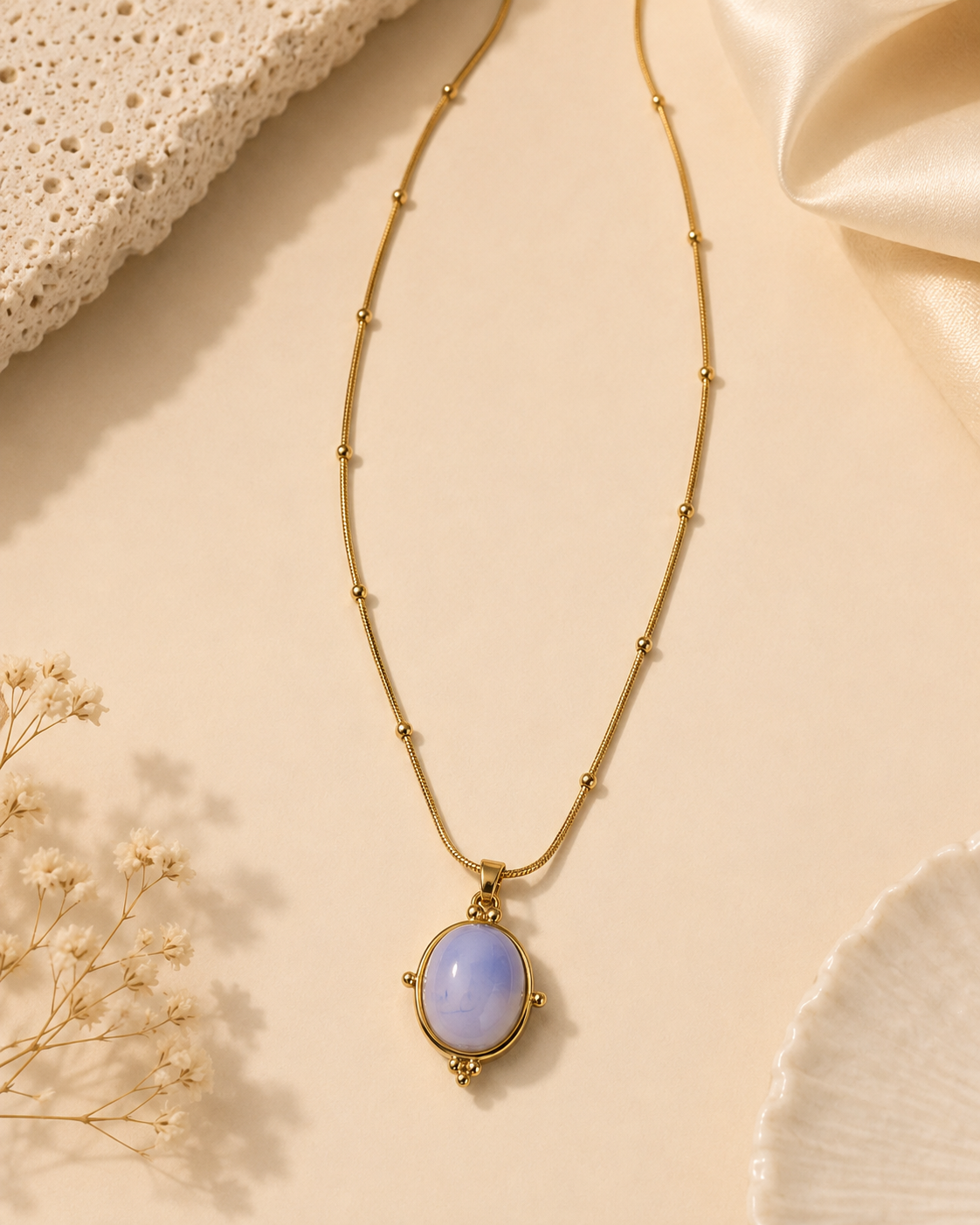 Pastel Moon Necklace