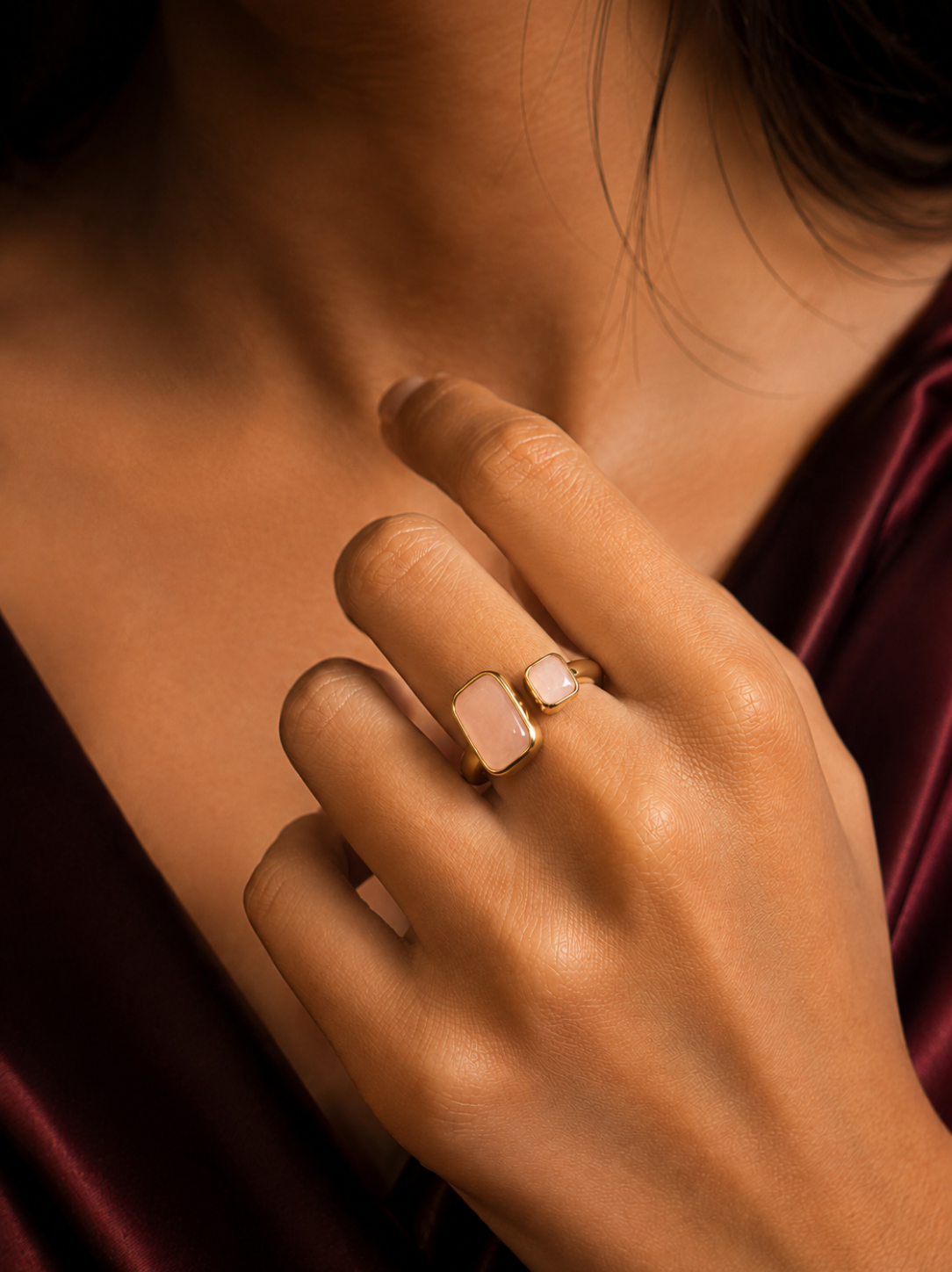 Blush Duo Ring