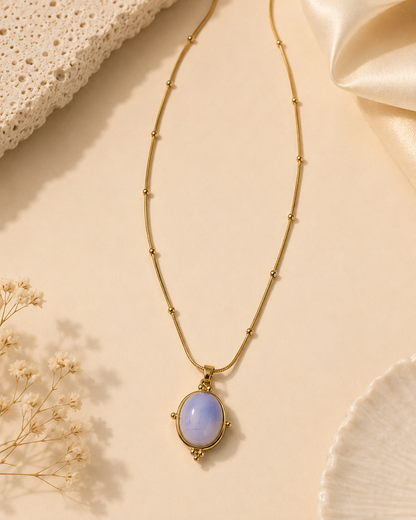 Pastel Moon Necklace