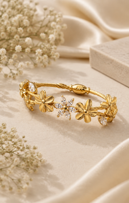 Golden Daisy Royale Bracelet