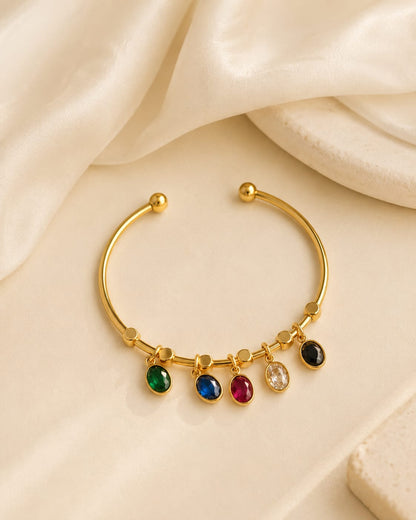 Multi-Stone Charm Bracelet (Kids Size)